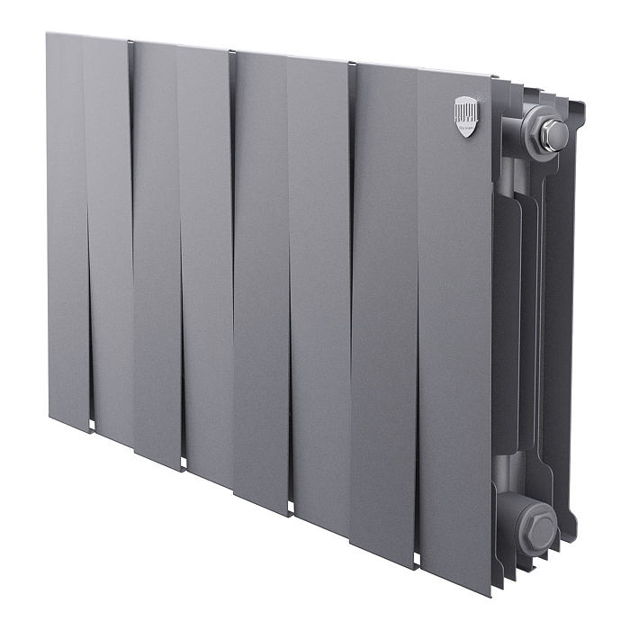 Радиатор Royal Thermo PianoForte 300 Silver Satin VDR80 - 8 секц.