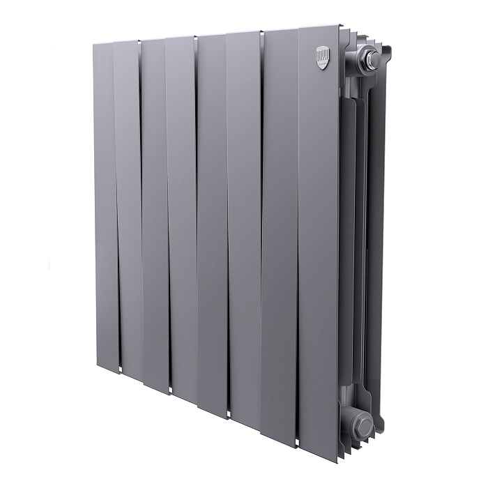 Радиатор Royal Thermo PianoForte 500 new/Silver Satin - 8 секц.
